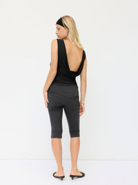 The Sculpted Square-Neck Maxi